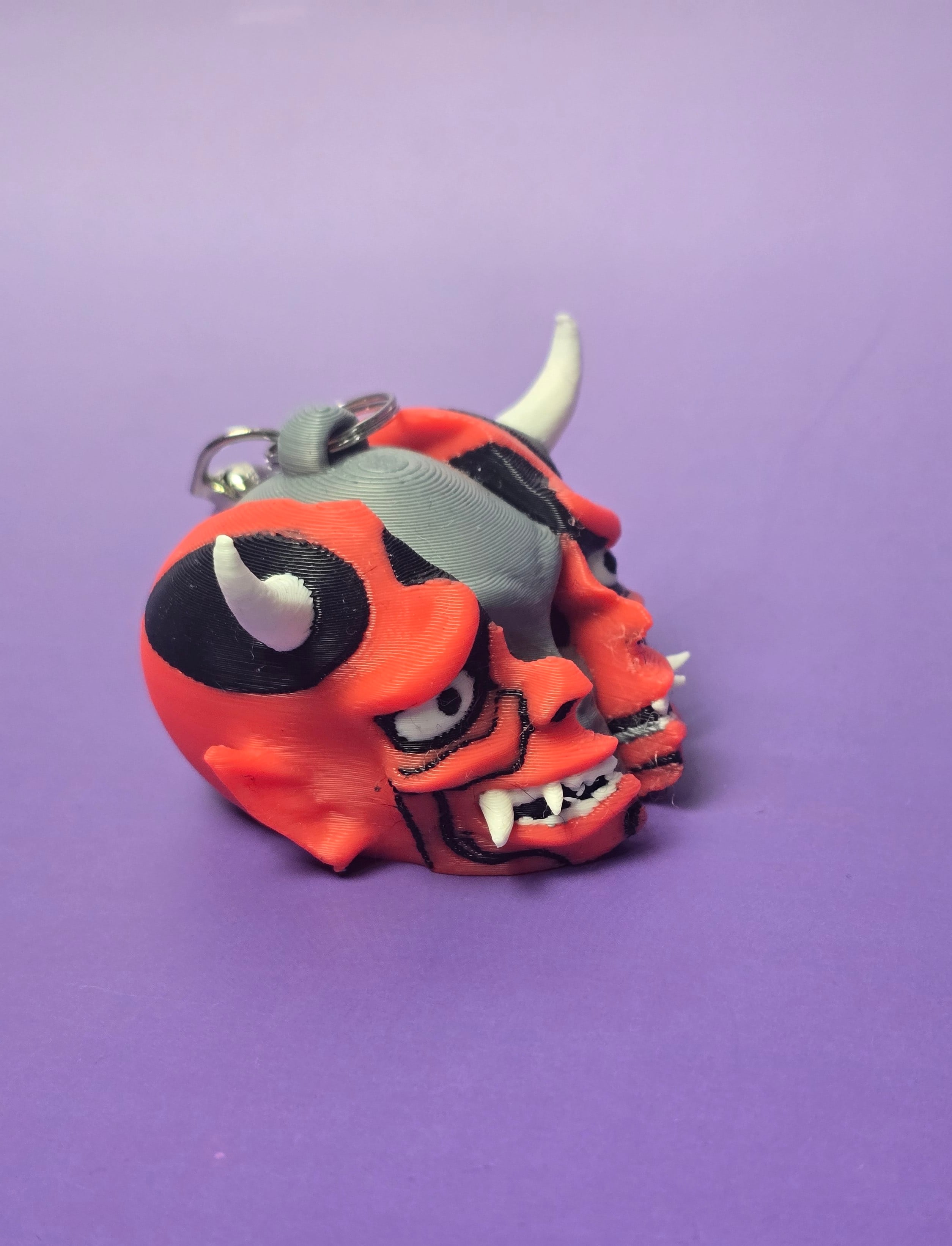 OniGreyKeychainFinalversionSingle.3mf 3d model