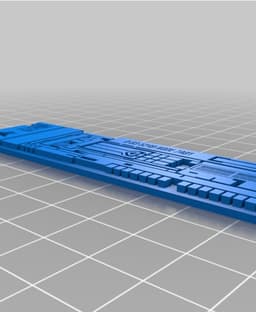 Star Trek Isolinear Chip Collection 3d model