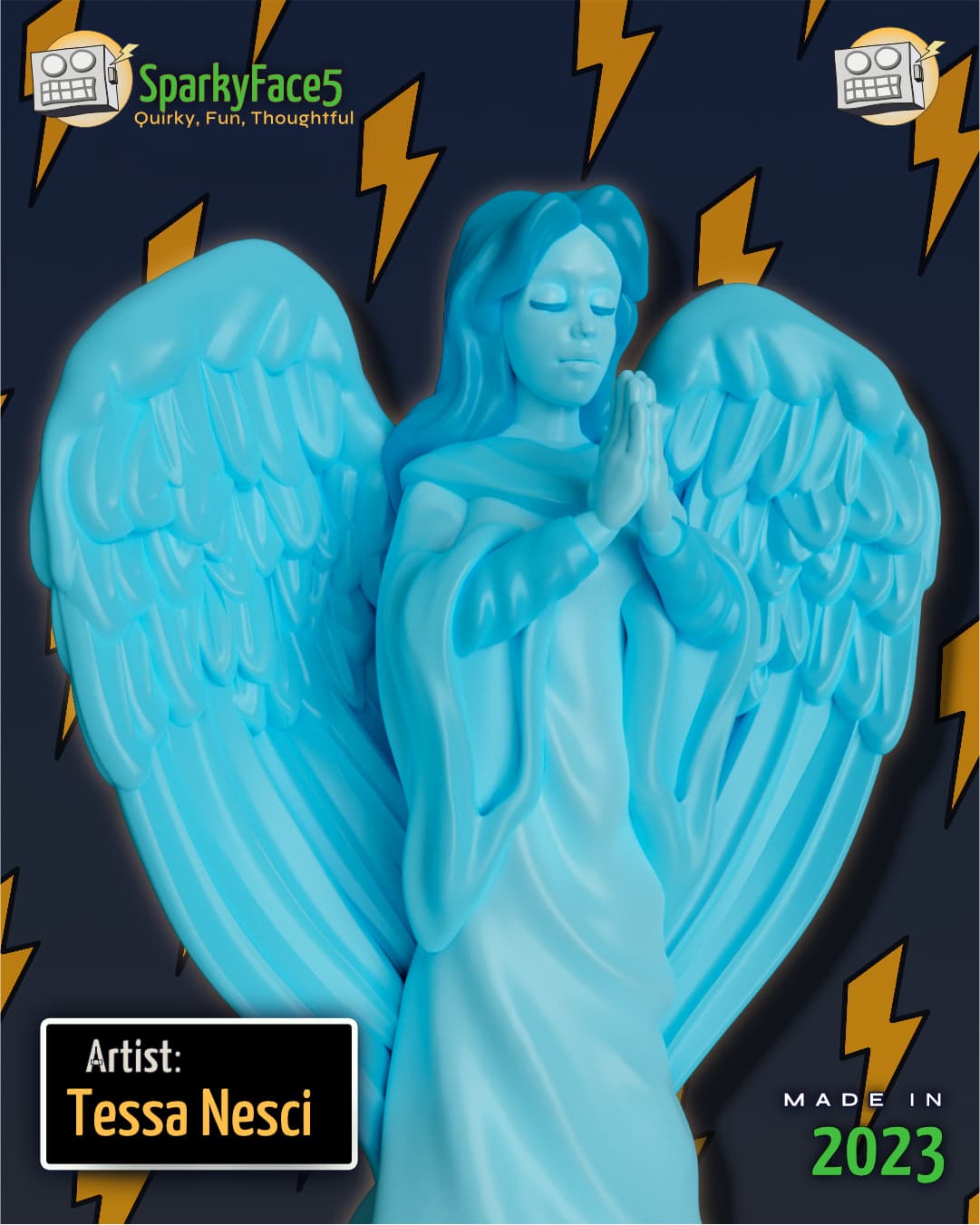 Christmas Angel 3d model