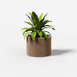 FIN Collection - Planter Set 3d model