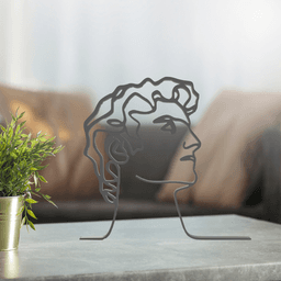 Line Art, Modern, Minimalist 3d model