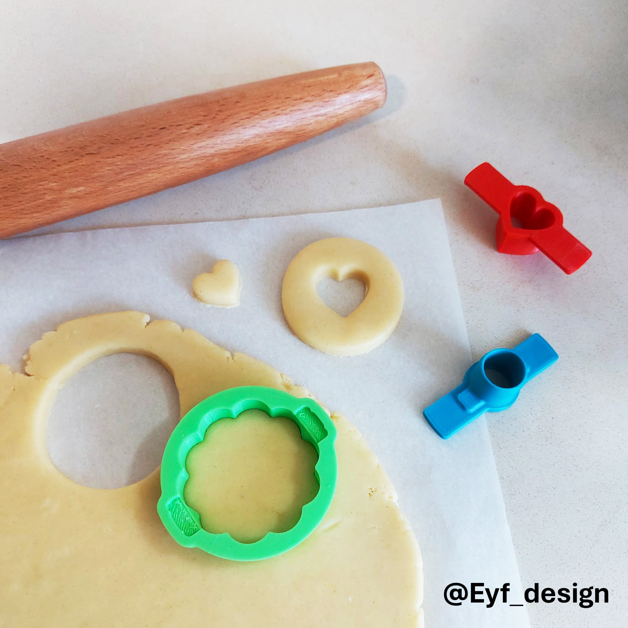 Modular Cookie Cutters 3d model