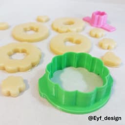 Modular Cookie Cutters 3d model