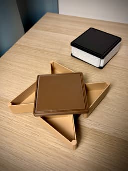 Rotatory Storage Box | Stackable Organizer 3d model