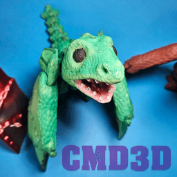 Baby Wyvern Familiar 3d model