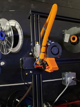 CR-10 PLUS ULTRA! E3D direct drive mount 3d model