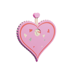 Valentines Day Random Position 3d model