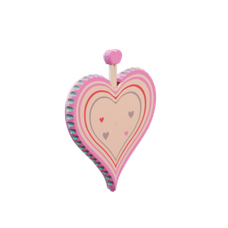 Valentines Day Random Position 3d model