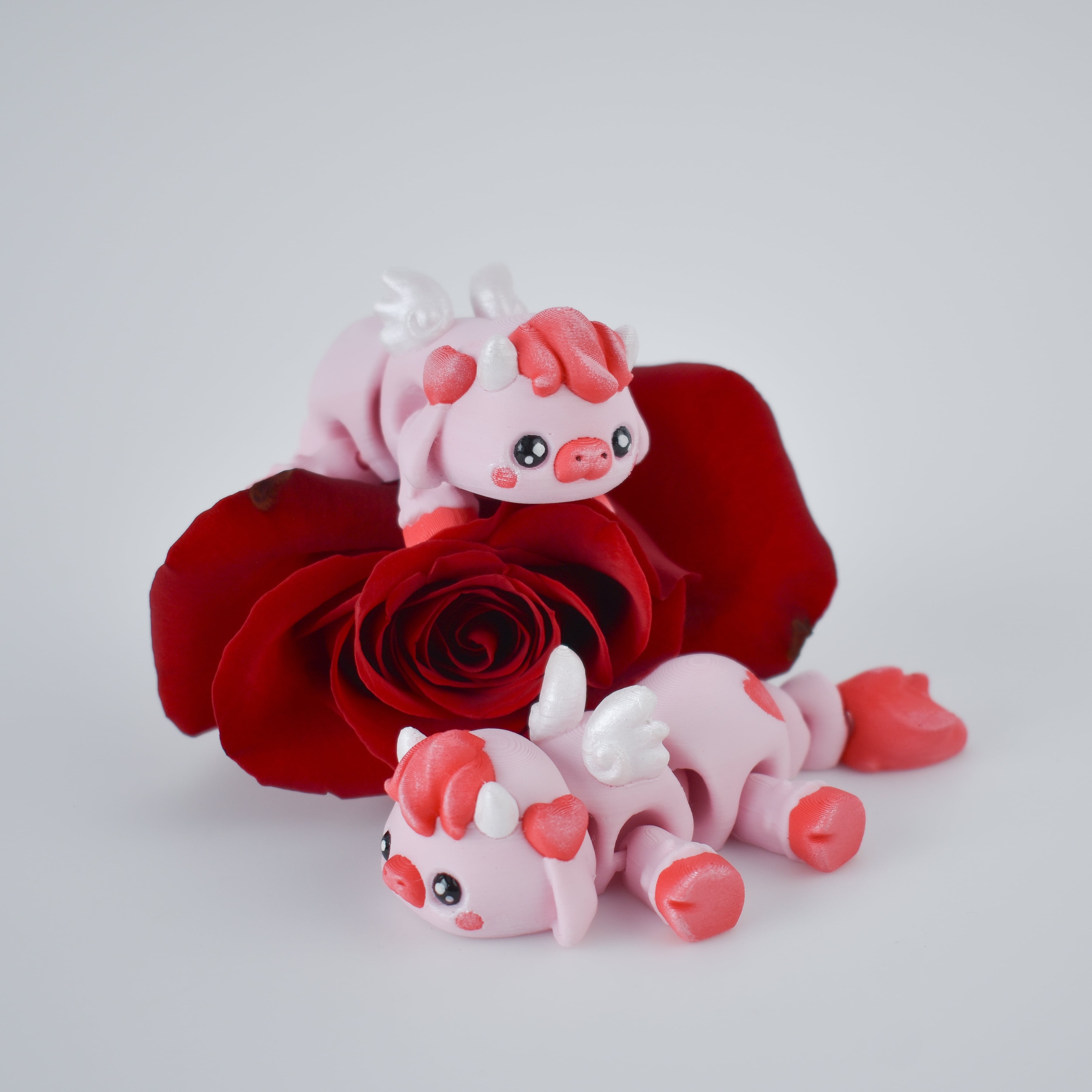 Cupid Cow Flexi 3d model