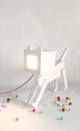 Cat-Lamp 3d model