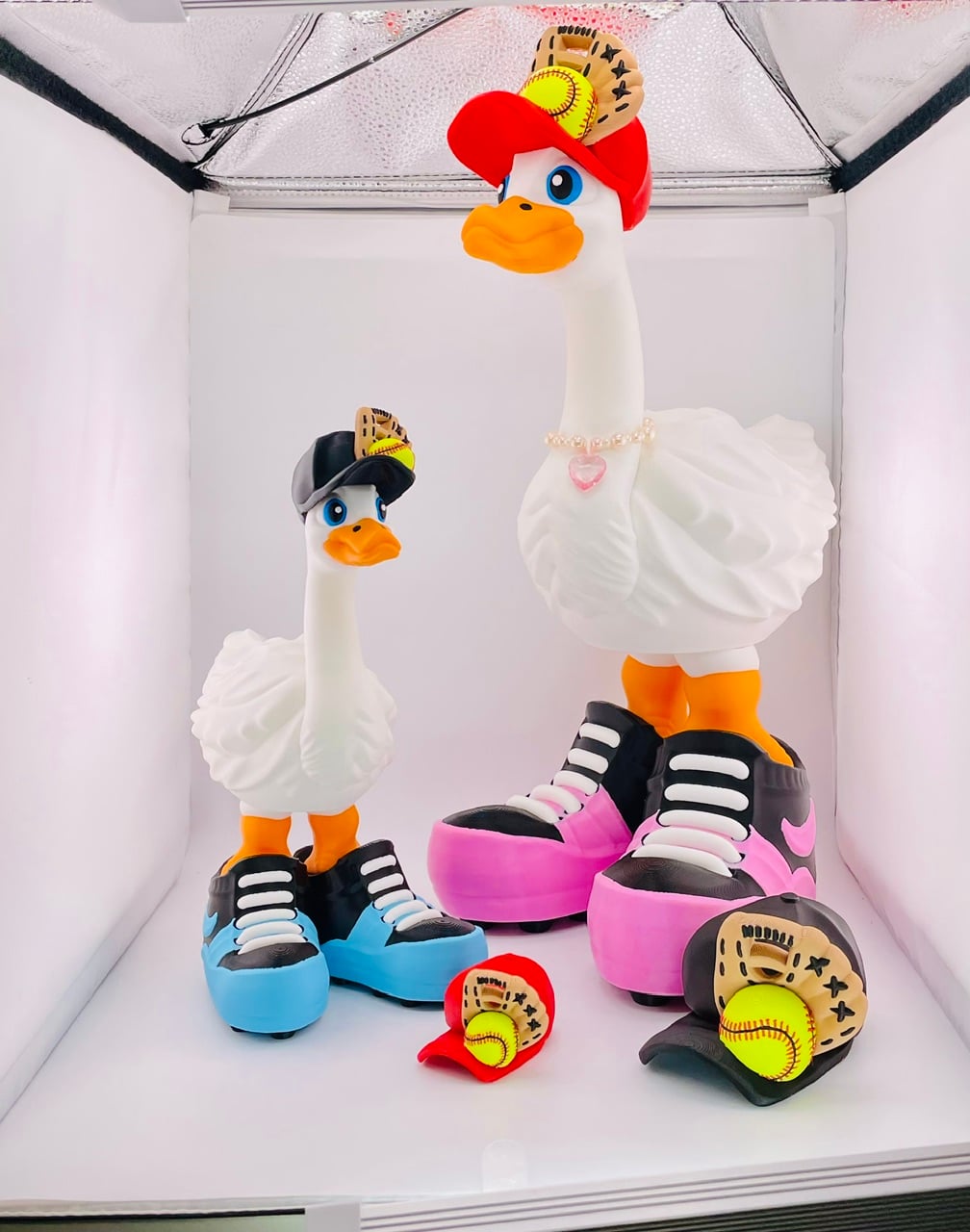 Softball Goose Gear for Porch Goose 3d model