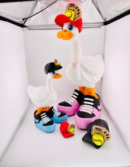 Softball Goose Gear for Porch Goose 3d model