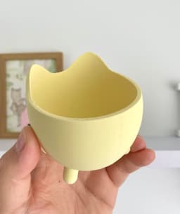 PUSHEEN KITTEN PLANTER - EASY PRINT 3d model