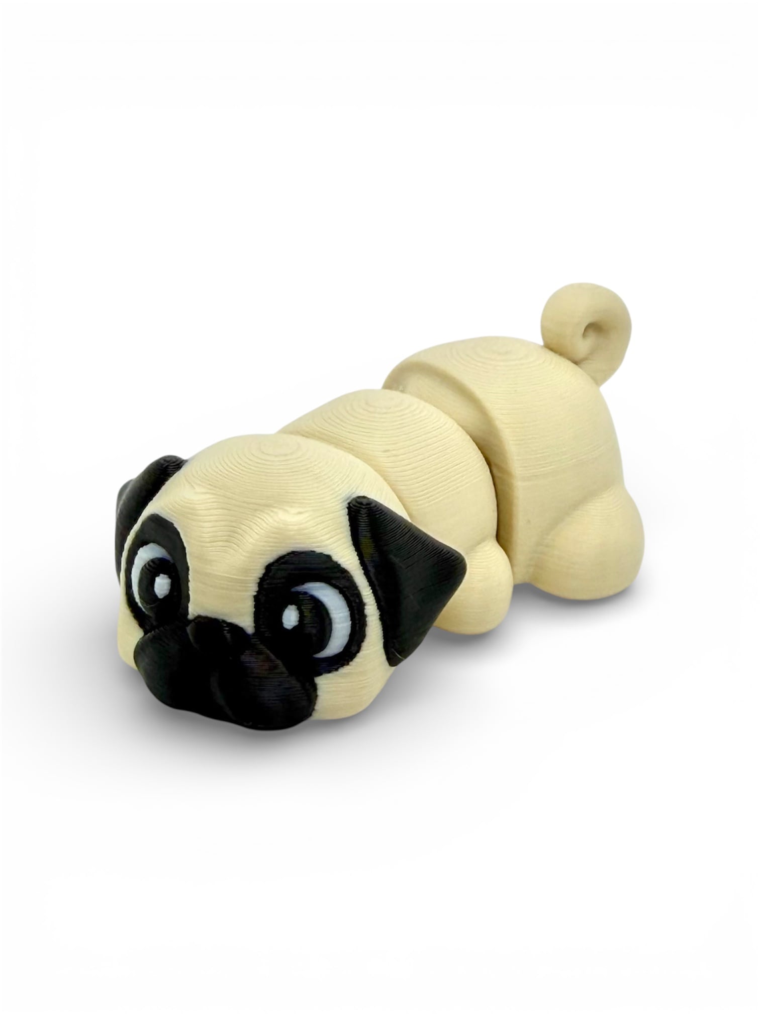 Kawaii (Cute) Pug 3d model