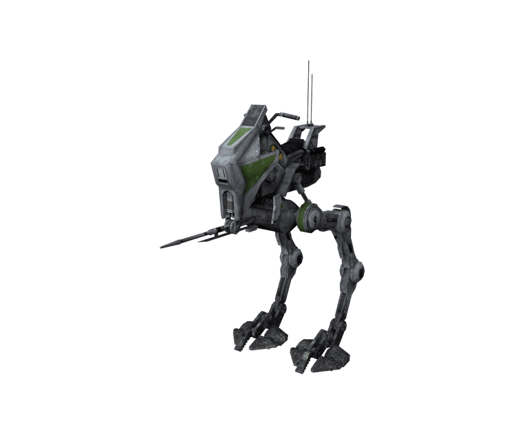 Clone Commander and AT-RT Walker 3d model