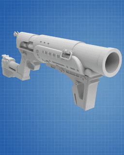 VT-33D Blaster Pistol - Star Wars 3d model