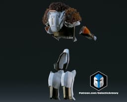 Destiny Shaxx Armor - 3D Print Files 3d model
