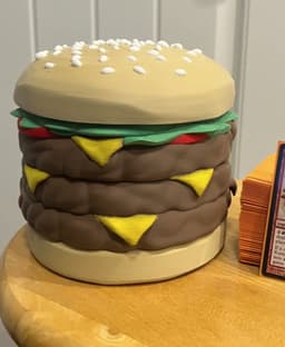 MTG Commander Deck Box - Burger 3d model