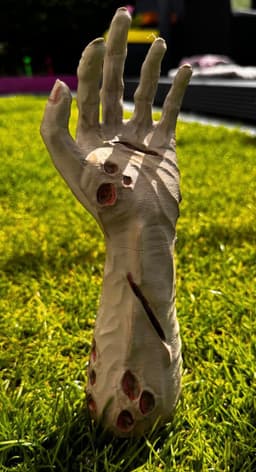 zombie arm garden stake 3d model