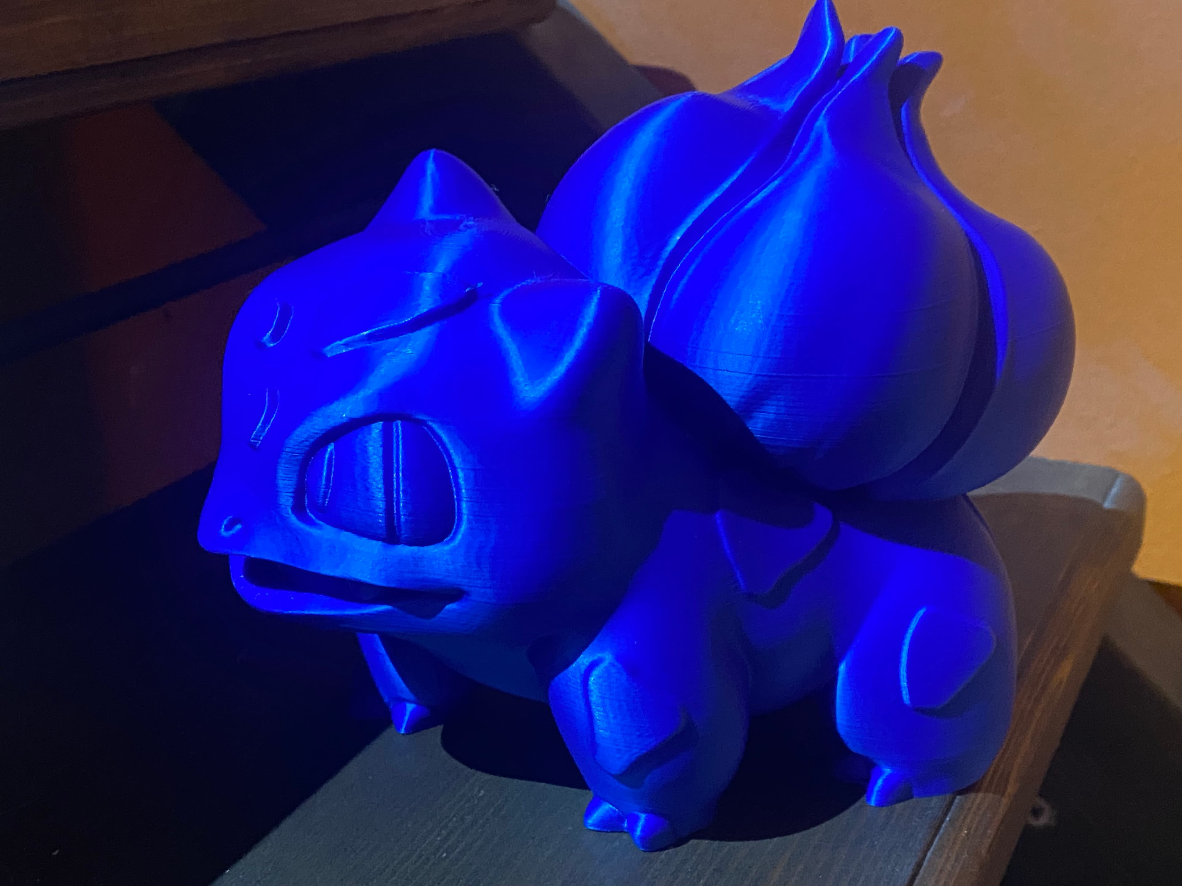 unfortunately, there was only blue pla at home :)