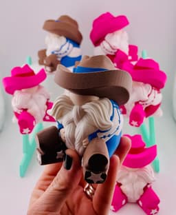 Cowboy Gnome 3d model