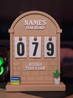 Book Counters – Version You Have Read 3d model