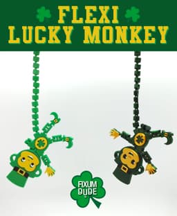 Flexi Lucky Monkey 3d model