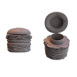 Big Mac Container 3d model