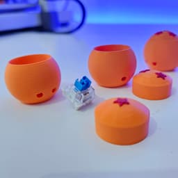 Dragon Ball - Clickers Keychain 3d model