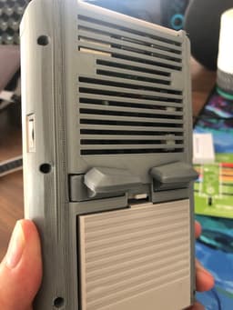 Modified PiBoy DMG Bumper Buttons 3d model