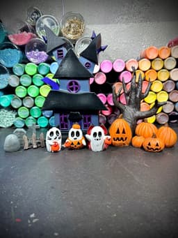 Chibi Halloween STL File Drop ~ 3d model