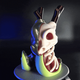 Cali-Dragon: Undead Version 3d model