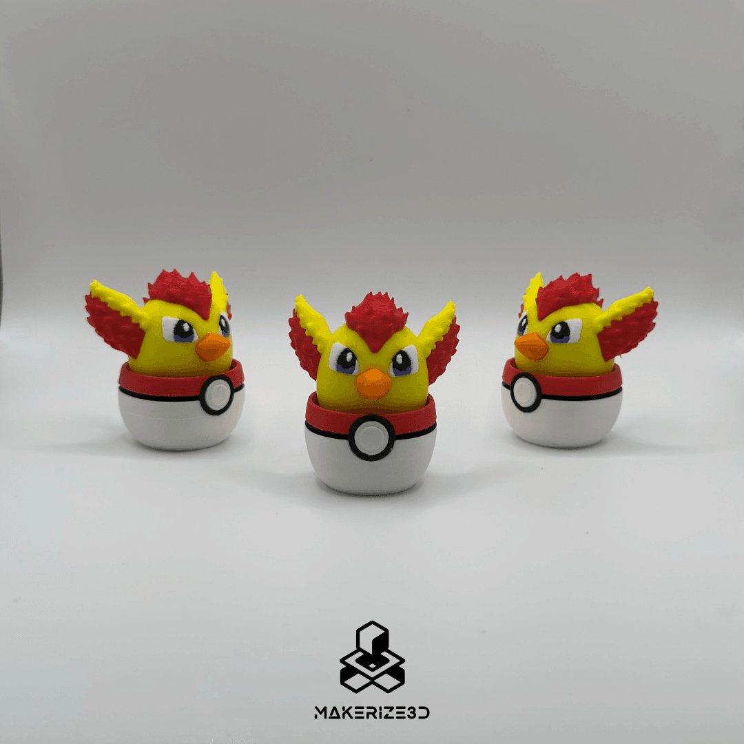 Moltres Clicker 3d model