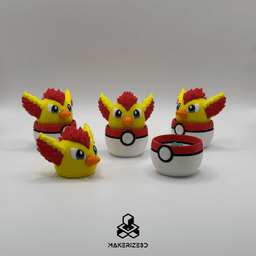 Moltres Clicker 3d model