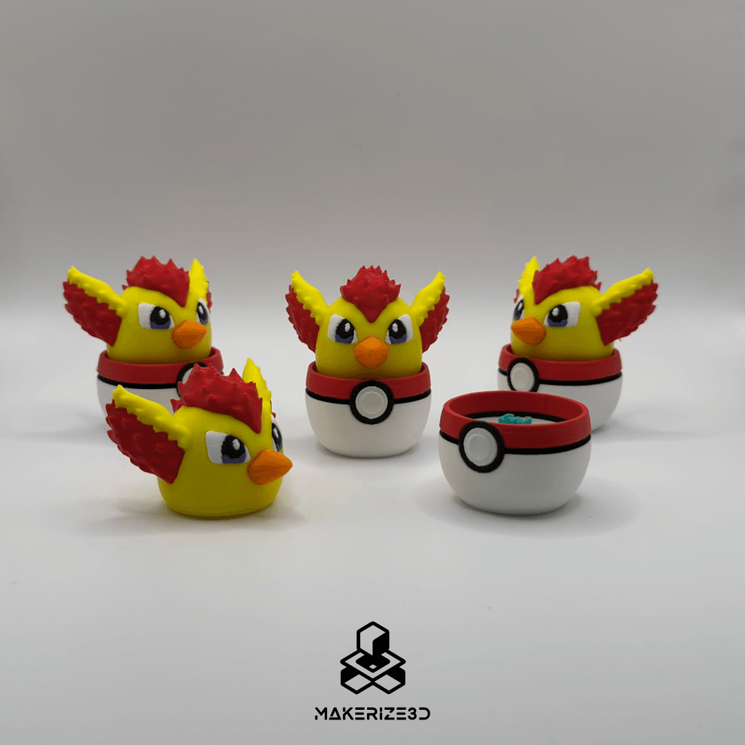 Moltres Clicker 3d model