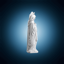 Our Lady Jesus Statue 3d model