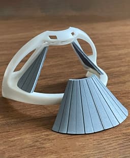 1/350 Refit Hangar Doors That Open and Close 3d model