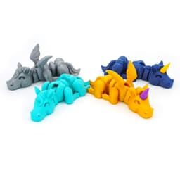 Lazy Horses 3d model