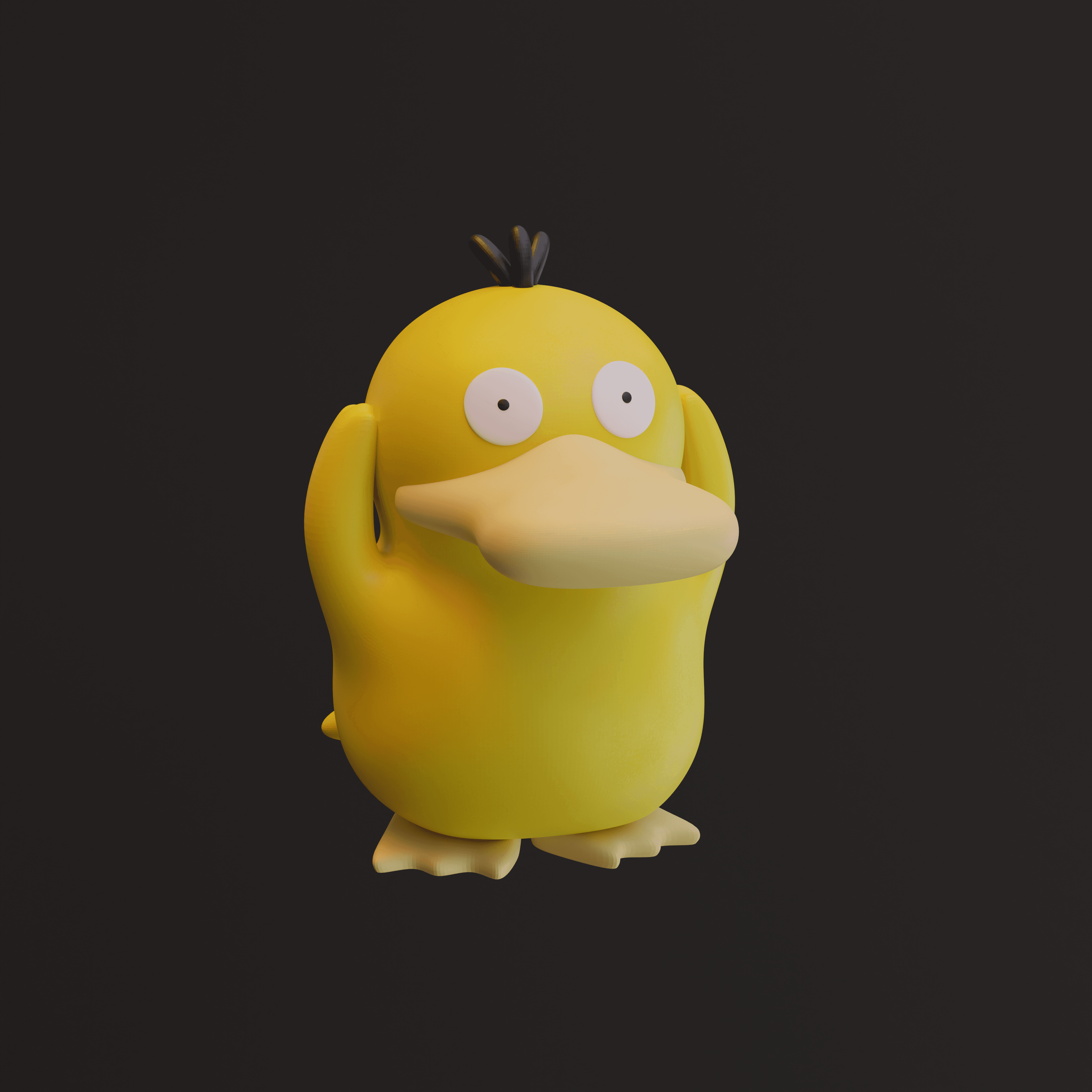 Psyduck 3d model