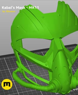 Kabal's Mask - MK 11 3d model