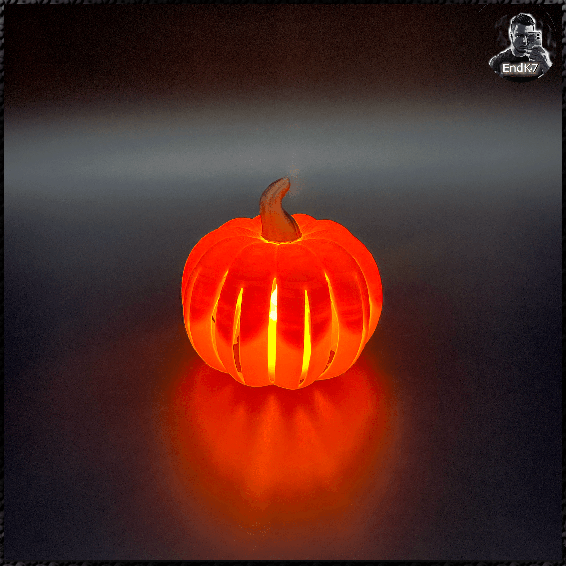 Pumpkin Tealights 3d model
