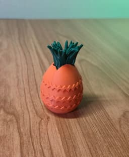 Easter Carrot Egg clicker toy 3d model
