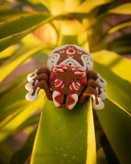 Articulated Gingerbread J_Spider Colors.3mf 3d model