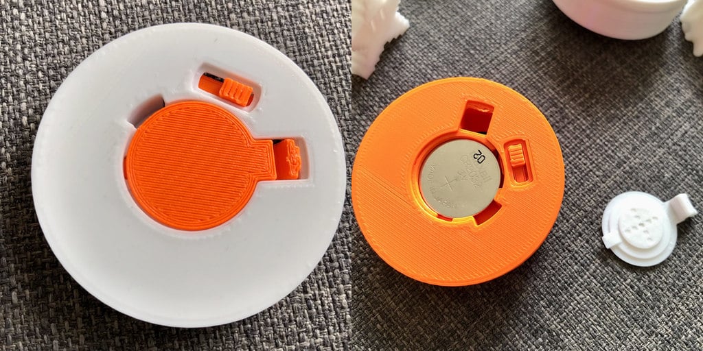 CR2032 Led Light Base 3d model