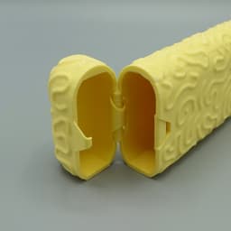 Print-in-place glasses case 3d model