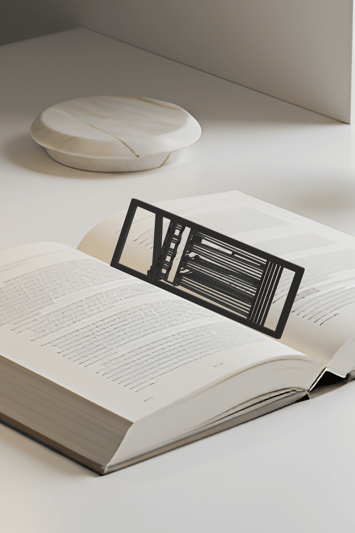 Column Bookmark, Gift Idea 3d model
