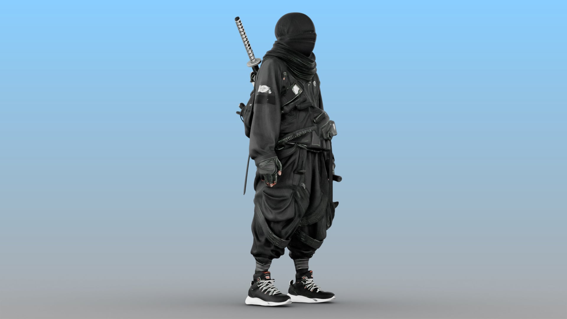 Ninja Midnight Shadow Warrior 3d model