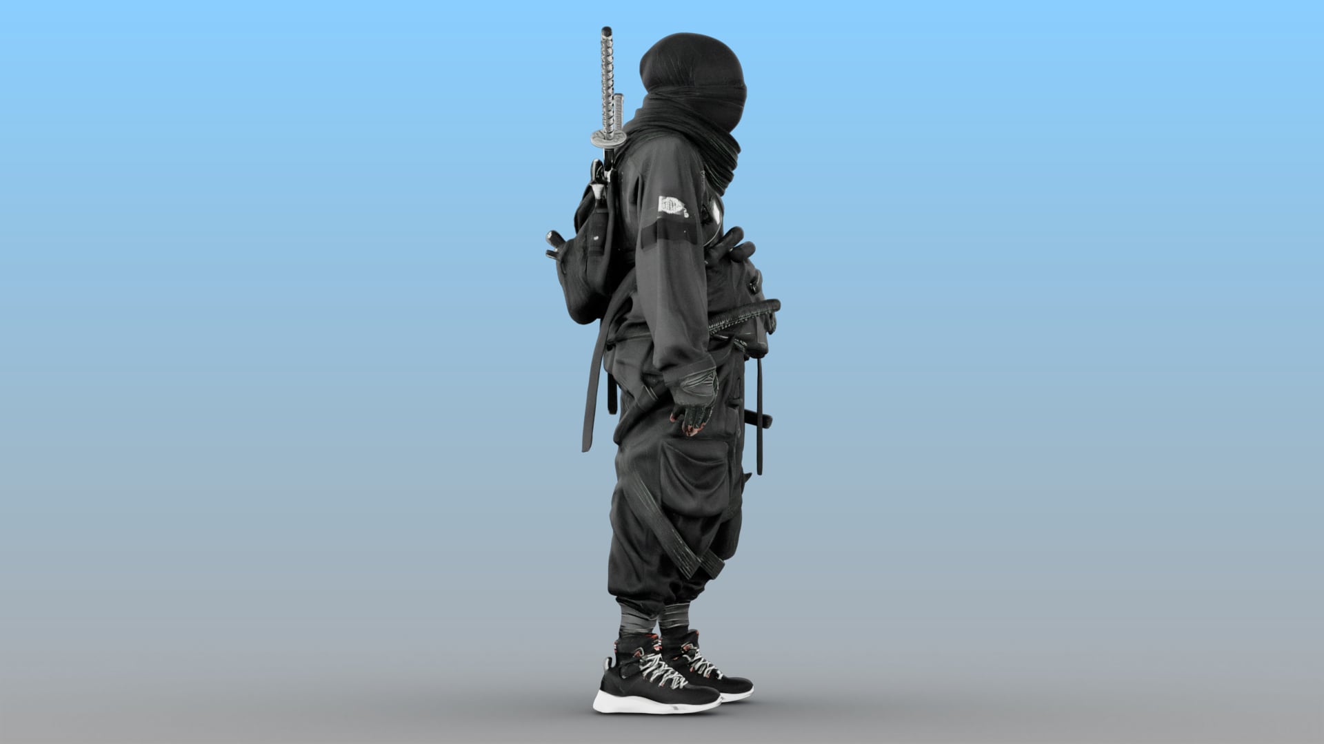 Ninja Midnight Shadow Warrior 3d model