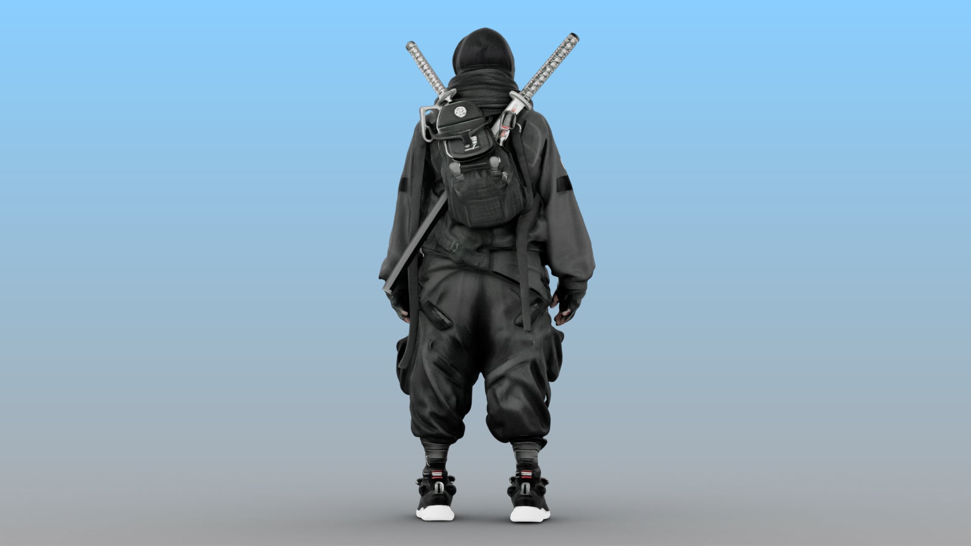Ninja Midnight Shadow Warrior 3d model