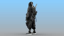 Ninja Midnight Shadow Warrior 3d model